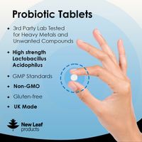 New Leaf High Strength CFU Probiotic 6 Month Supply